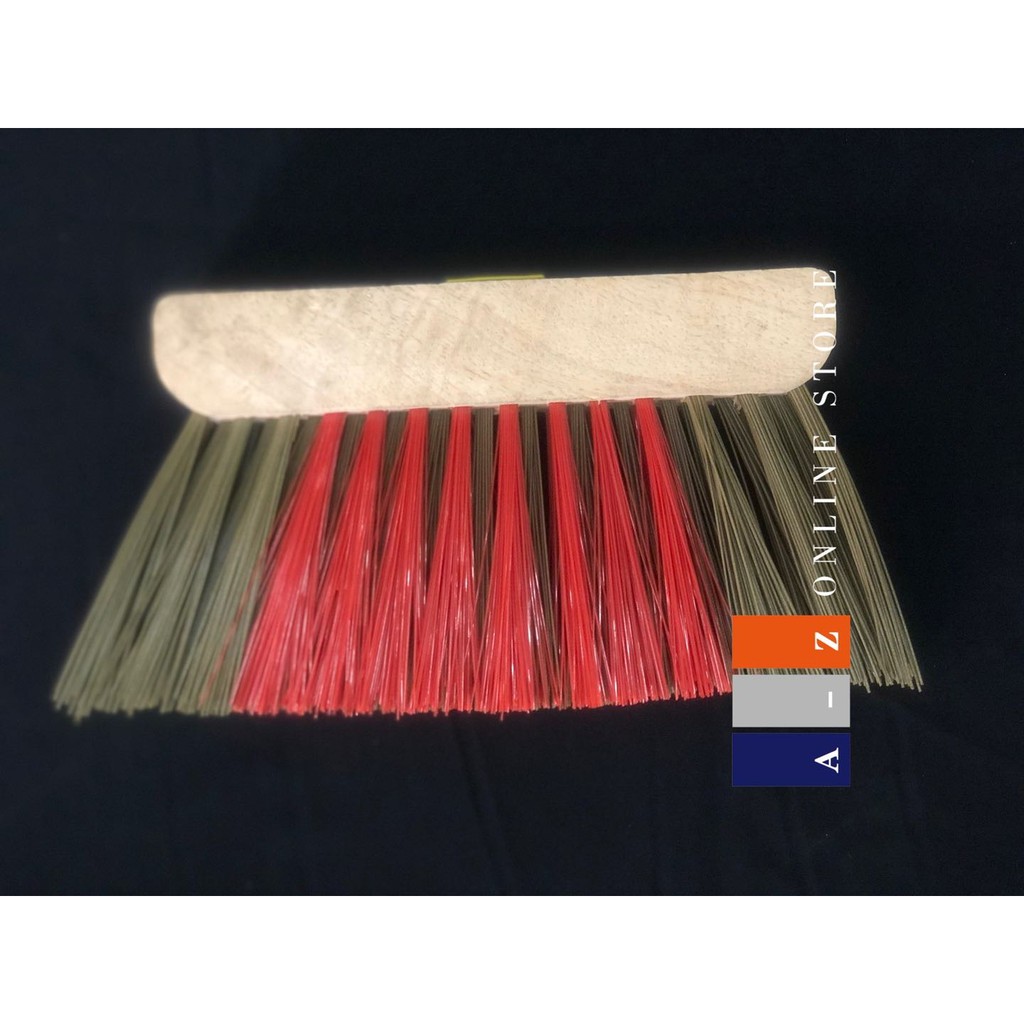 A Z Online Store Long Hard Broom Sweeper Wooden Head 