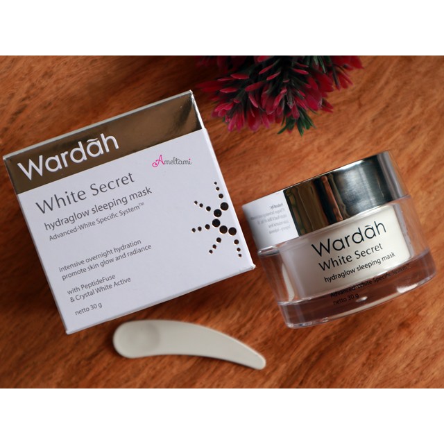 Wardah White Secret Hydraglow Sleeg Mask 30gr Singapore