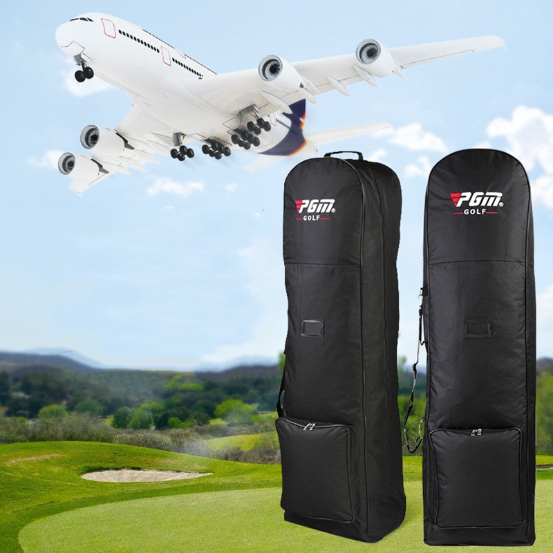 Pgm Golf Bag Wheels Large Capacity Storage Packaeg Foldable Airplane Travelling Shopee Singapore
