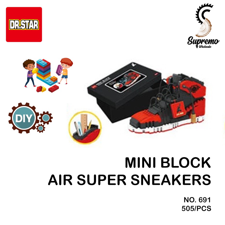 sneaker lego blocks