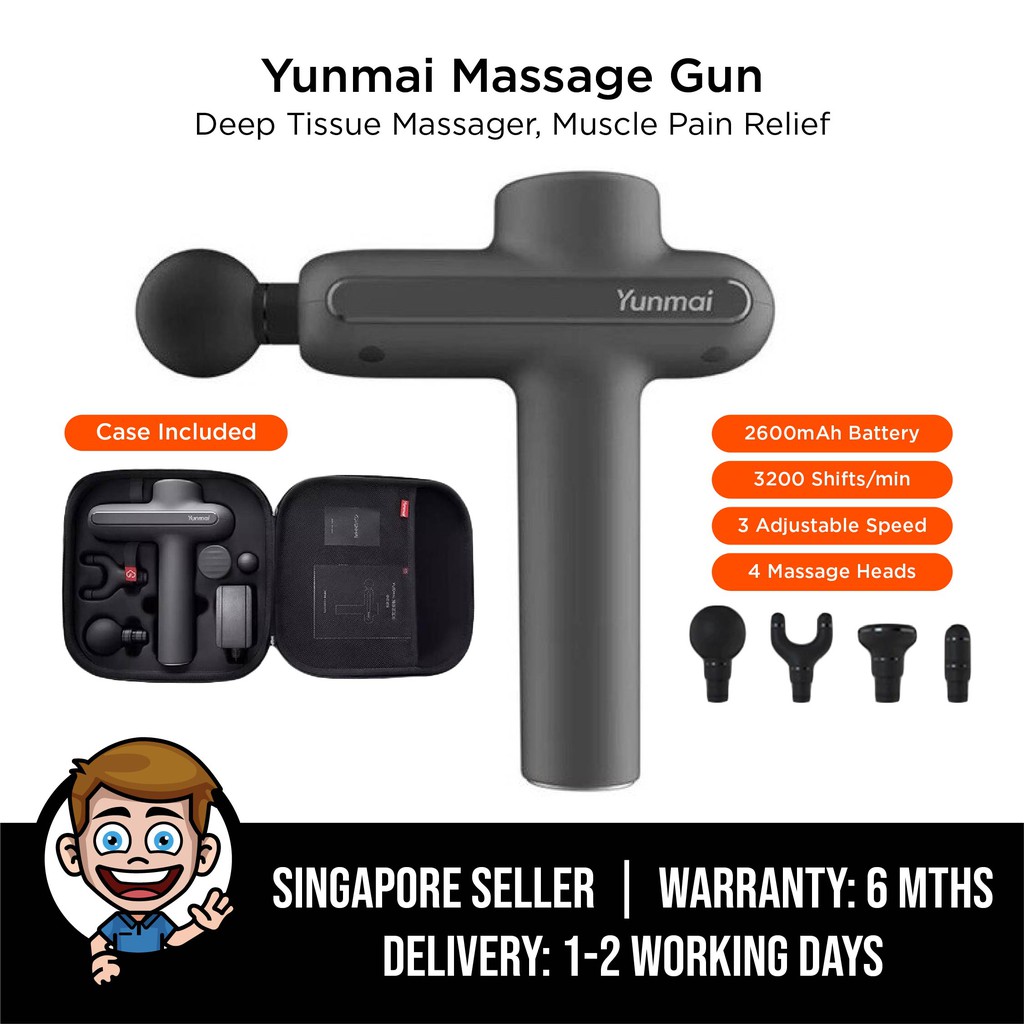 Yunmai Massage Gun, Pistol Pro Basic Powerful Deep Tissue Massager