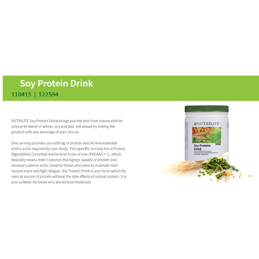 Nutrilite Protein Powder 450g All Plant Mix Berries Chocolate Greentea Shopee Singapore
