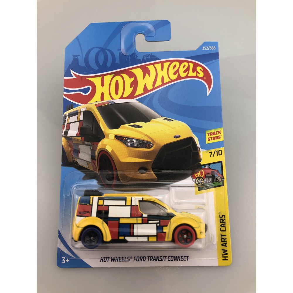 hot wheels ford transit connect