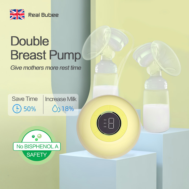 Pay In Place New Real Bubee 8029 Breast Pump Double Electric Breast Pump Bpa Free Shopee Singapore