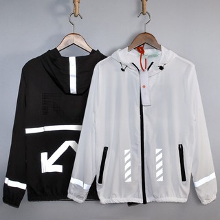 off white summer jacket