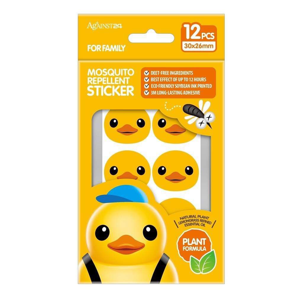 Infantino Against24 Rubber Duck Mosquito Repellent Stickers Shopee