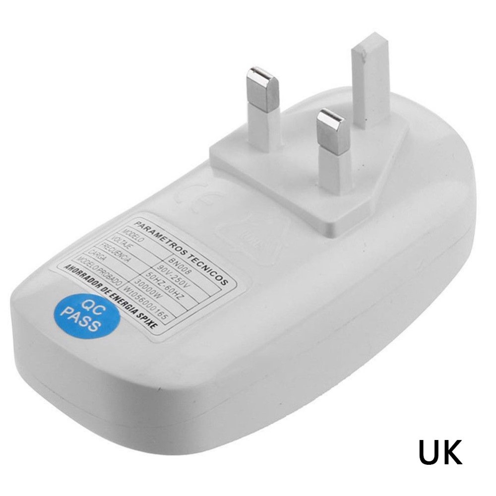 EcoWatt365 Power Saver Energy Power Saving Box US/UK/EU Plug With Capacitance 