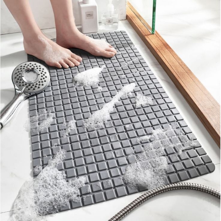 Round Shower Mat Bathroom Antimold Bath Mats Bpafree Slip With