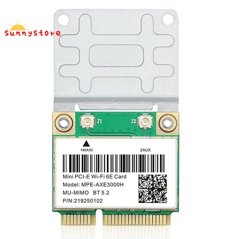 MPEAXE3000H 5374Mbps Wifi 6E Wireless Card AX210 Mini PCIE Wifi Card