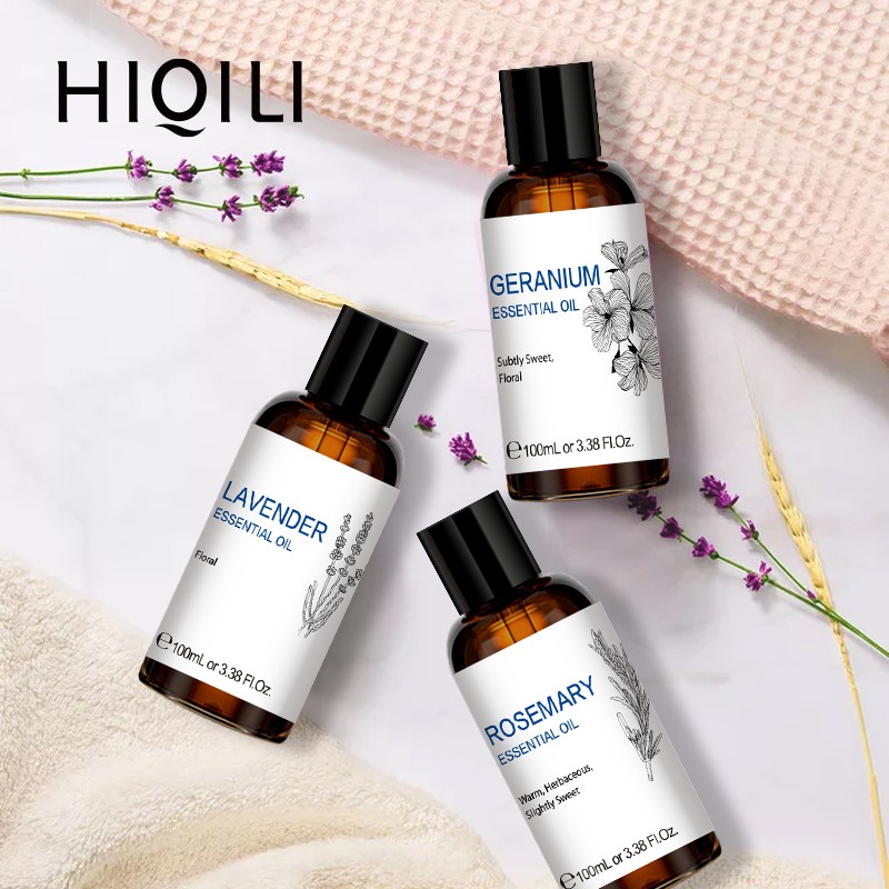 Hiqili 100ml Essential Oil 100 Natural Plant Therapy Aromatherapy Diffuser Humidifier Massage Shopee Singapore