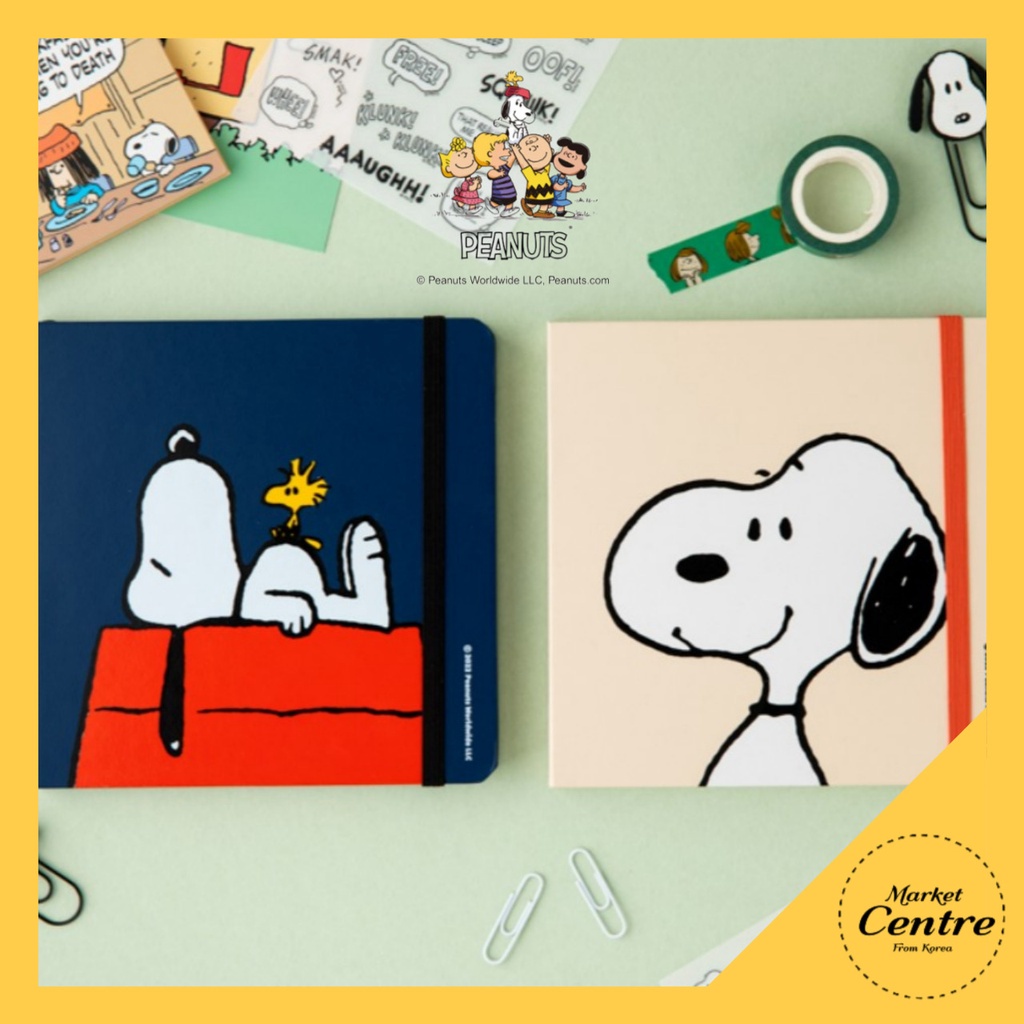 Peanuts Korea snoopy Snoopy planner 2023 Notebook Daily Weekly Monthly ...