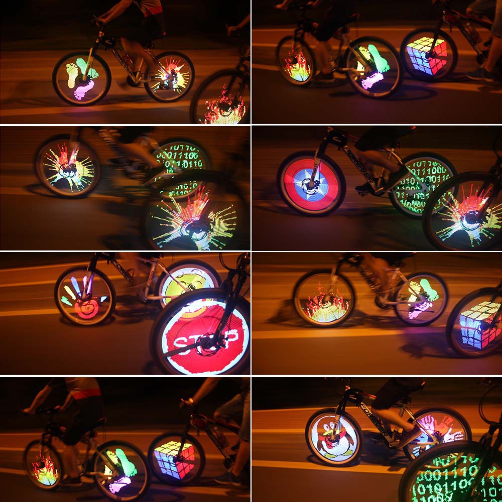 programmable bike light