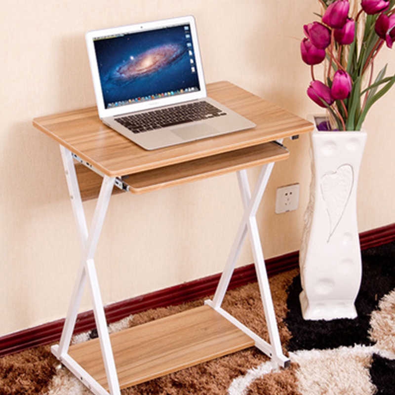 Modern minimalist fashion home desktop computer desk multi-functional economy mini bedroom study ...