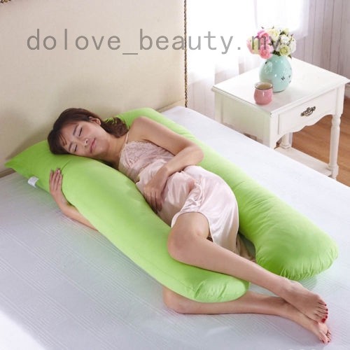 Maternity Body Pillow Case U Shape Printing Pregnant Women