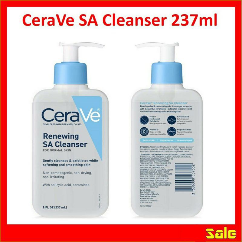 cerave exfoliating wash