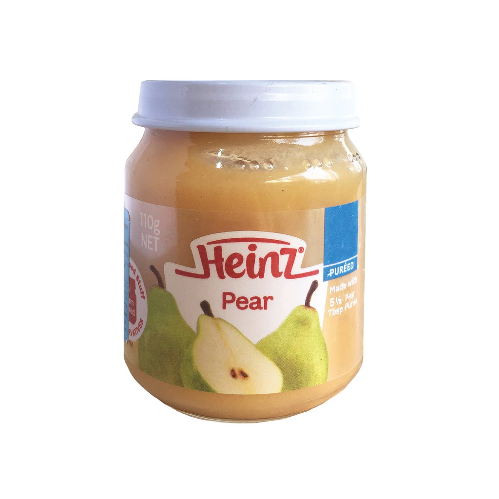 heinz pear puree