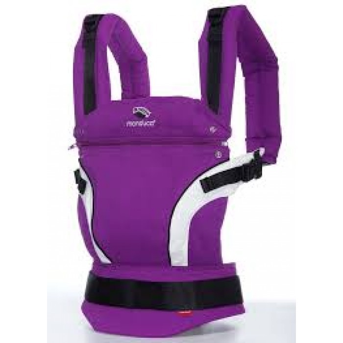 purple baby carrier