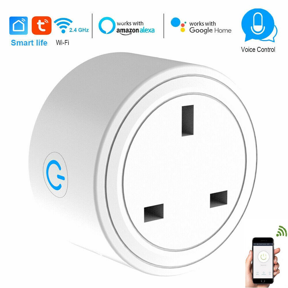 16A[tuya original chip]Wifi Outlet Smart Plug WiFi Socket ...