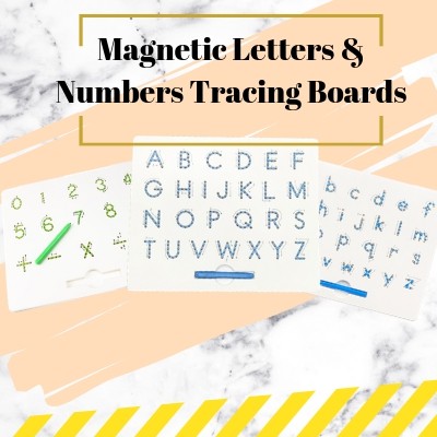 magnetic letter tracing board