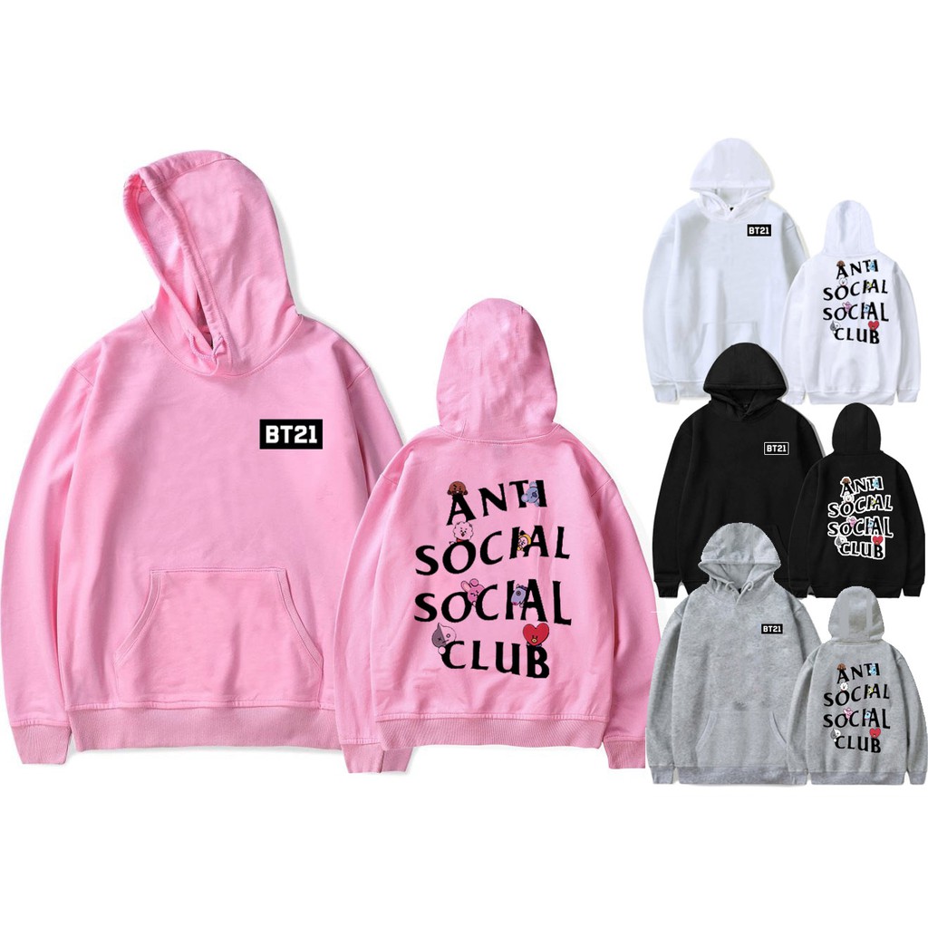 anti social social club bts hoodie