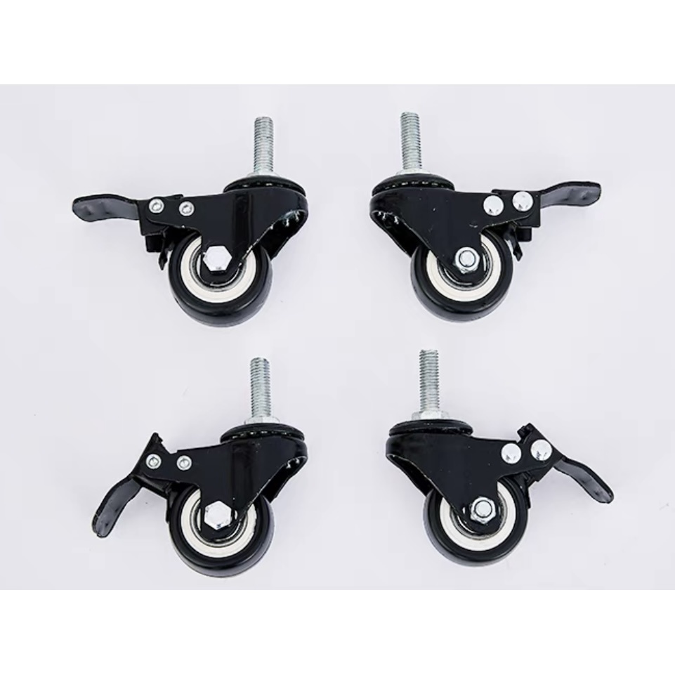 Heavy duty metal rack wheels (Not suitable for Grill Type Rack