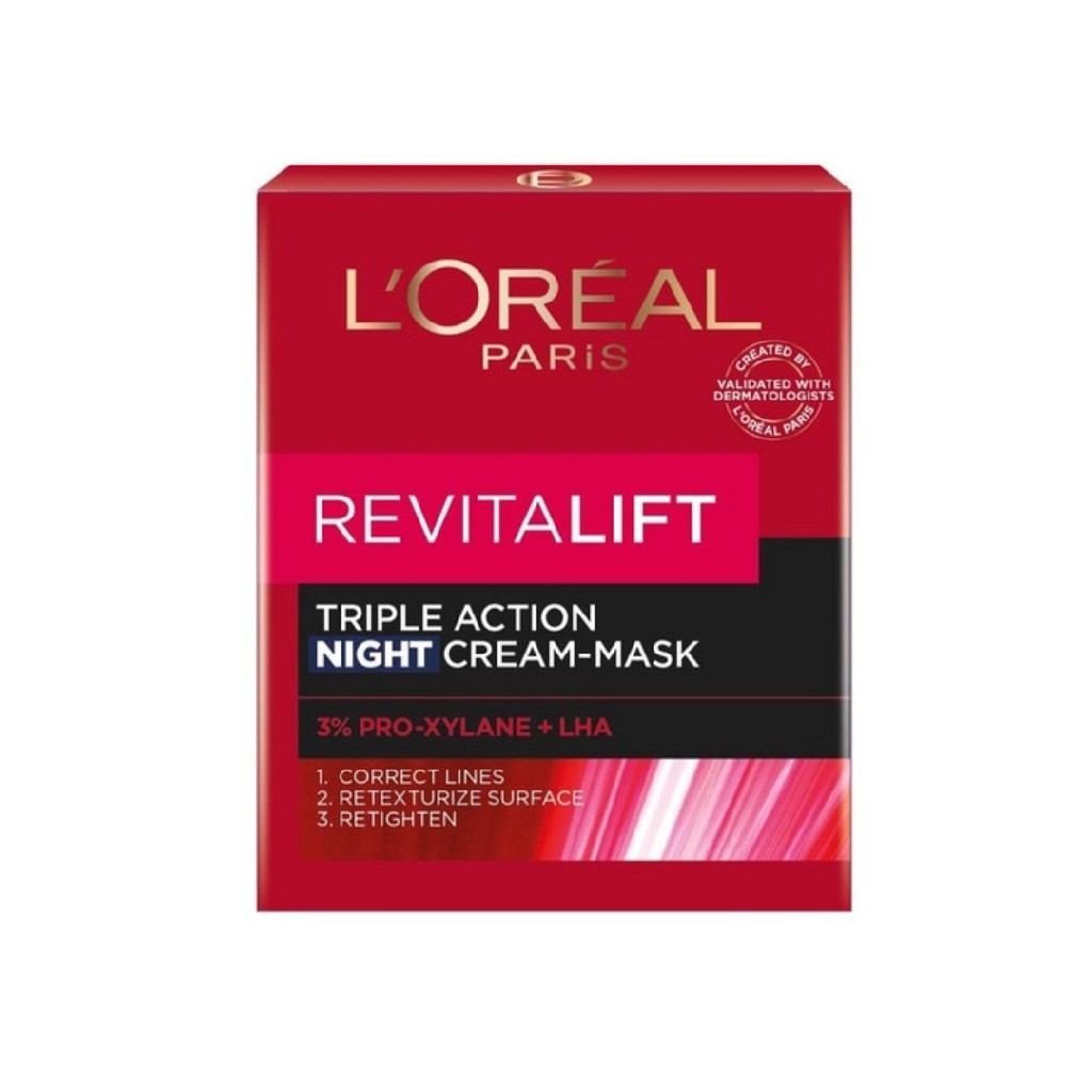revitalift night cream ingredients