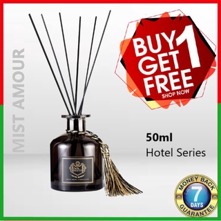 BUY 1 FREE 1 ★ HOTEL SERIES ★ PREMIUM AROMA REED DIFFUSER 50ML ★ AROMATHERAPY ★ ESSENTIAL OIL ★ CHRISTMAS GIFT PRESENT