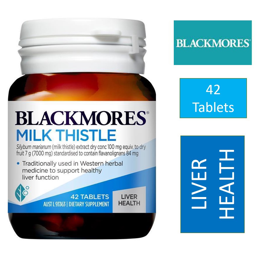 Blackmores Milk Thistle Liver Health 42 Tablets (Expiry Nov 2024