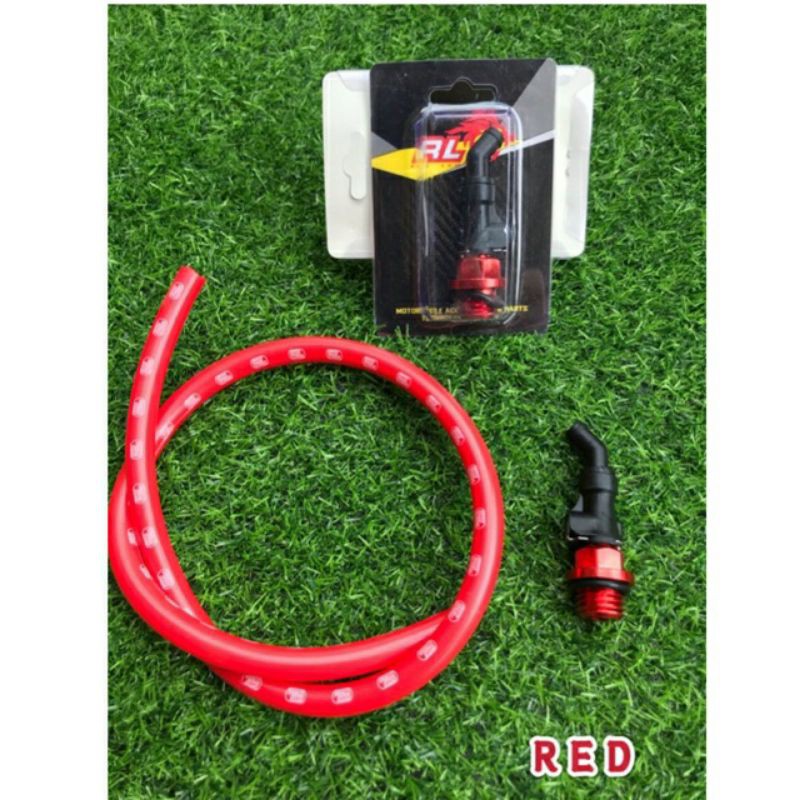 RED LEO VENT HOSE BYPASS / YAMAHA VENT HOSE BYPASS / Universal Bypass Head Y15ZR / LC135 / RS150