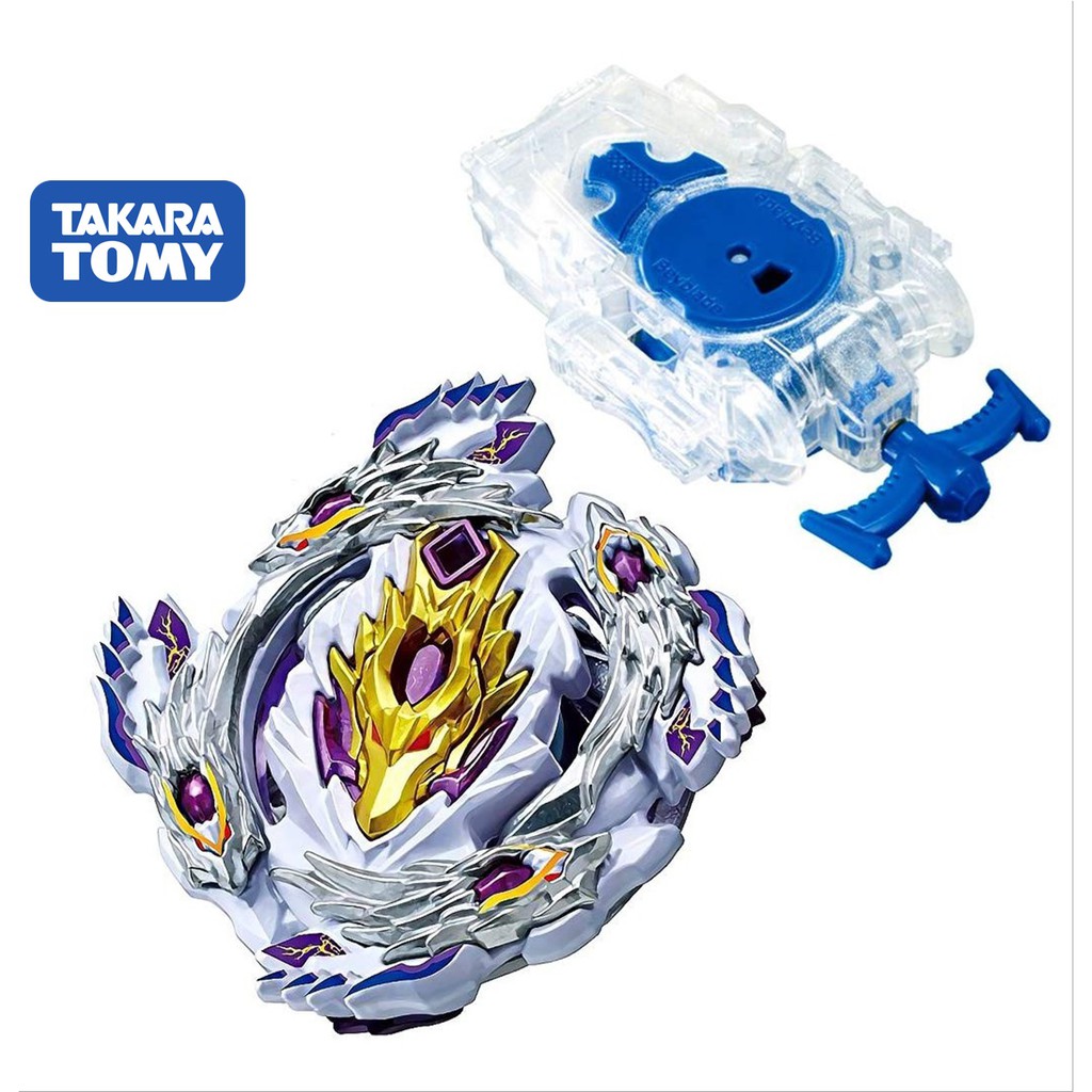 Takaratomy Beyblade B 110 B 99 Burst Starter Bloody Longinus 13 Ji Beyblades Stater Set With String Launcher L Clear White Shopee Singapore