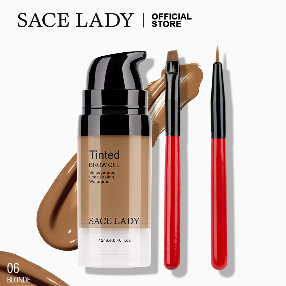 SACE LADY 6 Colors Tinted Waterproof Eye Long Lasting Eyebrow Gel Kit