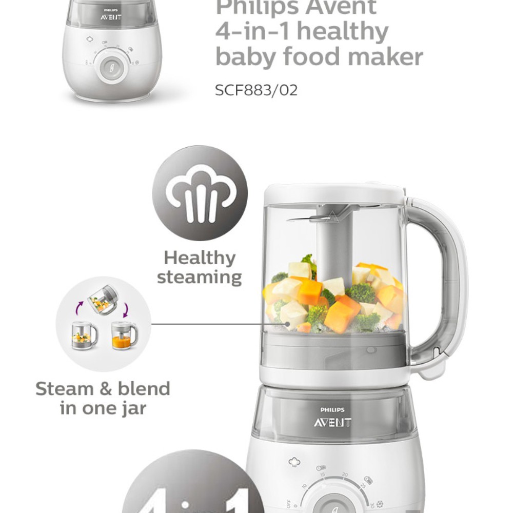 philips food maker baby