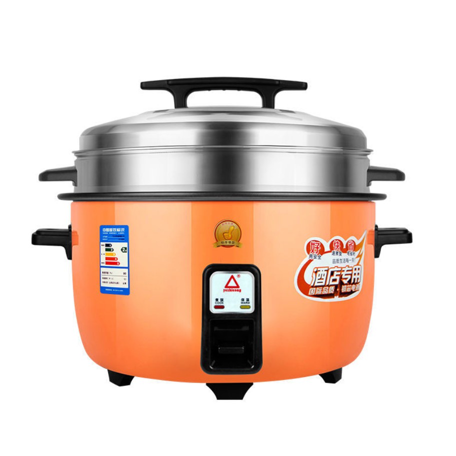 Rice Cookerred Triangle Old Big Rice Cooker Capacity Canteen Commercial 10 15 20 30 S Size 8 L Shopee Singapore