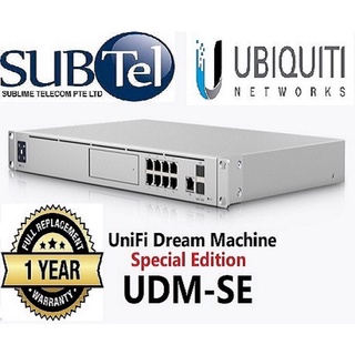 UDM-SE Ubiquiti Unifi Dream Machine Special Edition Integrated Router POE Switch & Network Video Recorder NVR UDM-PRO