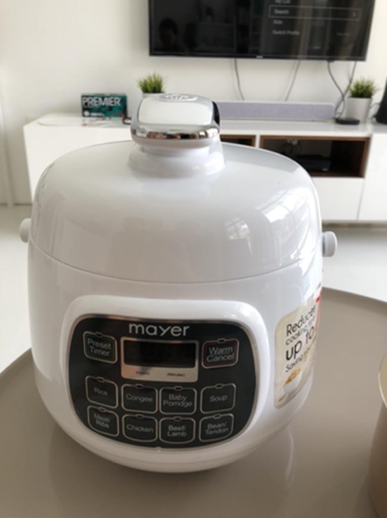 Mayer 1.6L Mini Pressure Cooker MMPC1650 Shopee Singapore