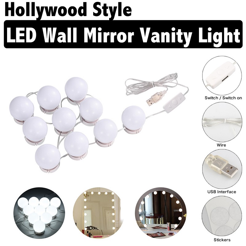 How To Make A Vanity Mirror With Light Bulbs - Mirror Ideas