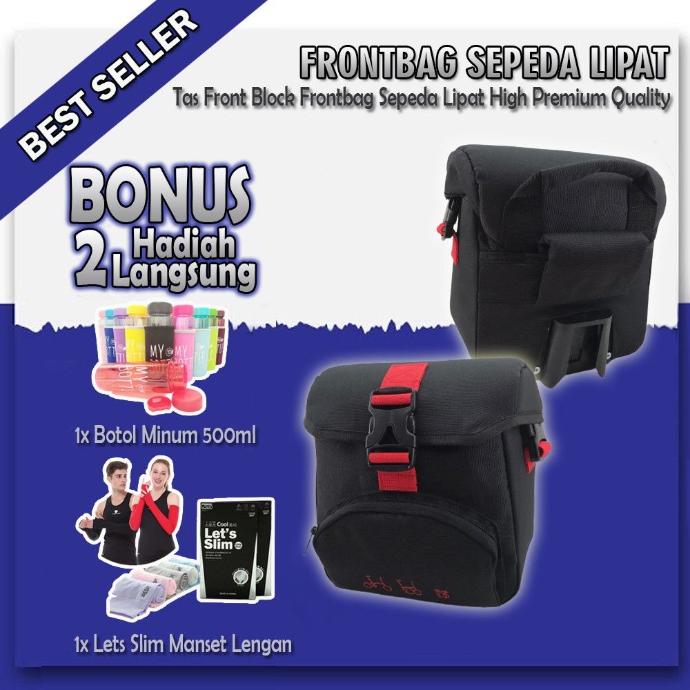 Front Block Bag Folding Bicycle Bag Bicycle Front Bag Shopee Singapore
