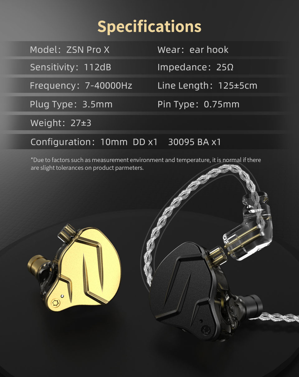 headset kz zsn pro