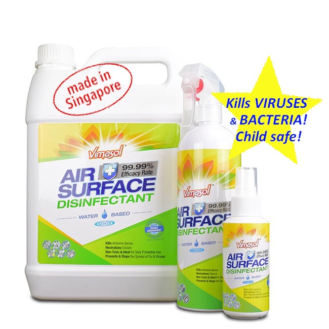 Vimasol Disinfectant Air & Surface (Waterbased) K5 Pro K6X Nano Spray