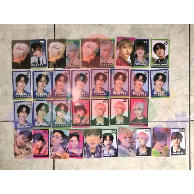 Mark RENJUN JENO HAECHAN JAEMIN CHENLE JISUNG TRADING CARD A B VER ...