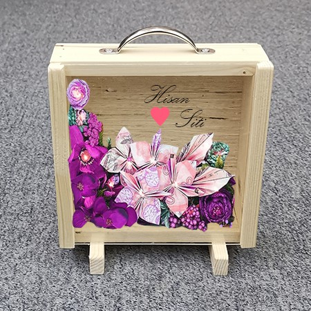 Shop Malaysia 3d Fine Quality Box Frame Frame Duit Hantaran Mas Kahwin Tv 8x8inch Shopee Singapore