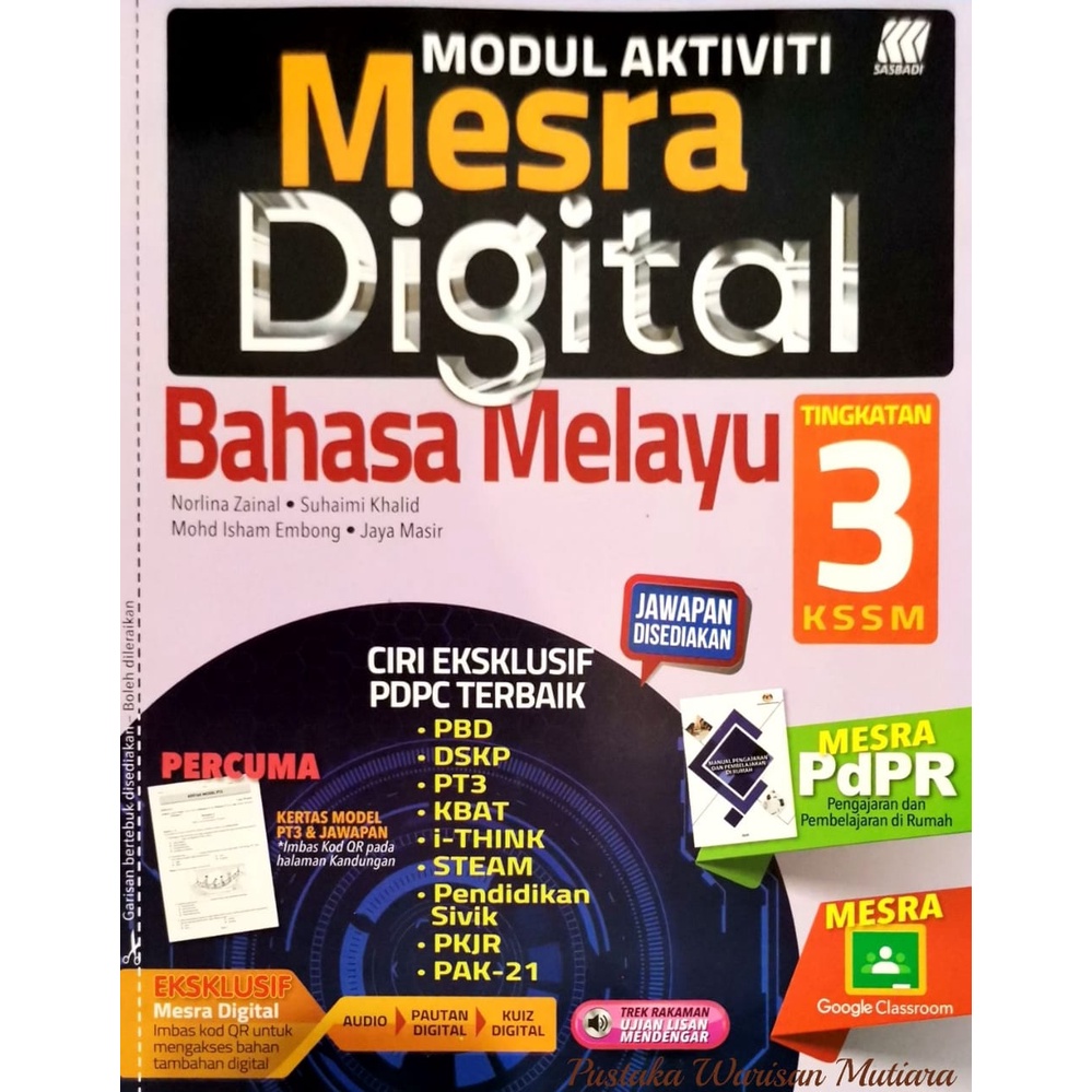 Shop Malaysia Digital Mesra Activities Module Floating Language 3 Levels Of 3 Levitation Kssm Shopee Singapore