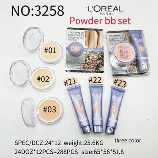 LOREALL Pairs 2 IN 1 BB Cream And Powder LOreal Nude 
