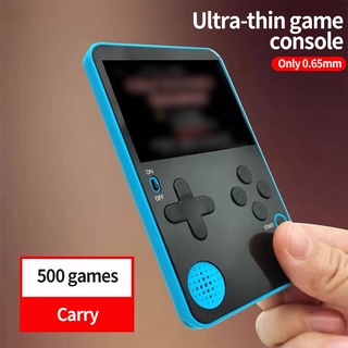 new Retro Game Player Console 500 Games Handheld 2.4 inch Ultra-thin Portable Color Game Player