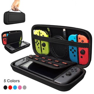 [Ready Stock] Nintendo Switch Case Hard Storage Bag with 10 Game Cartridges Card Holders Slots