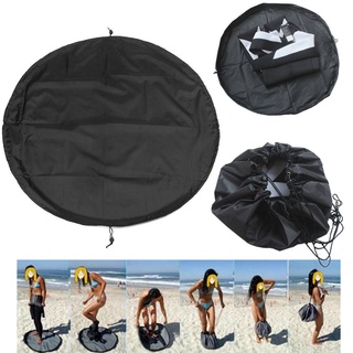 Wetsuit Changing Mat Waterproof Surf Bag Beach Swimming Clothes Storage Bag with Drawstring