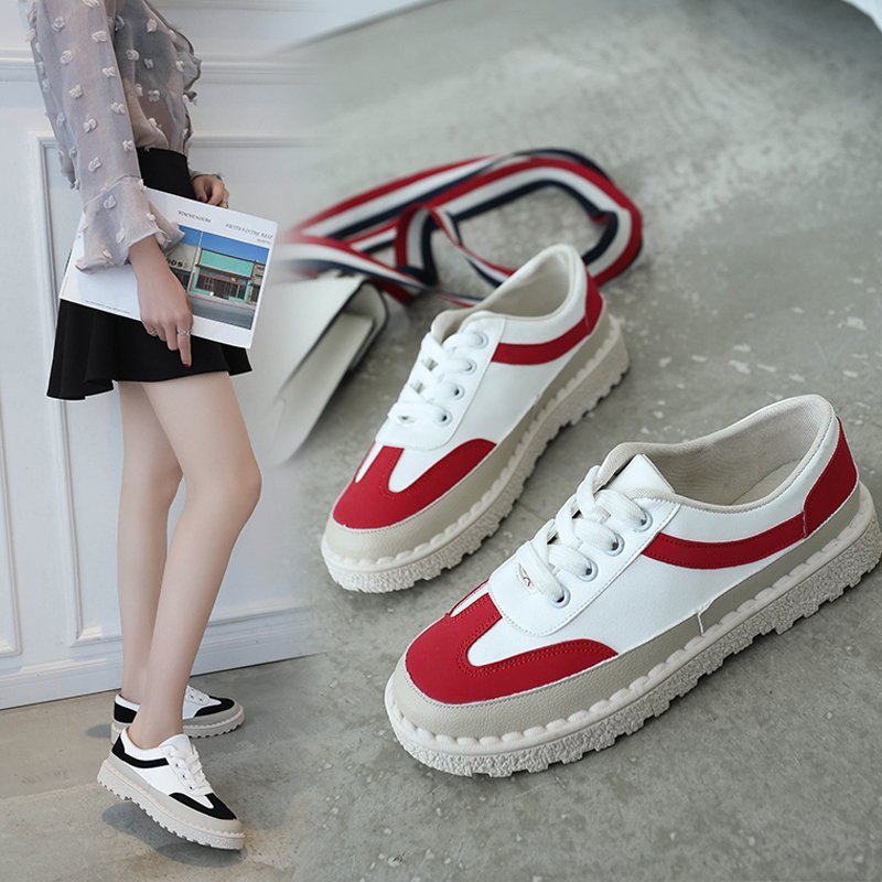 womens white canvas shoes lace up sneakers