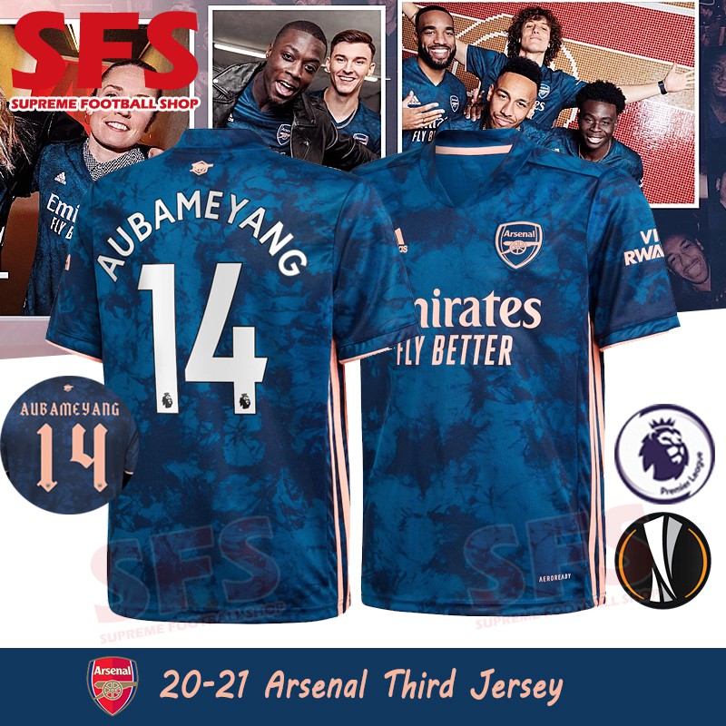 blue arsenal shirt