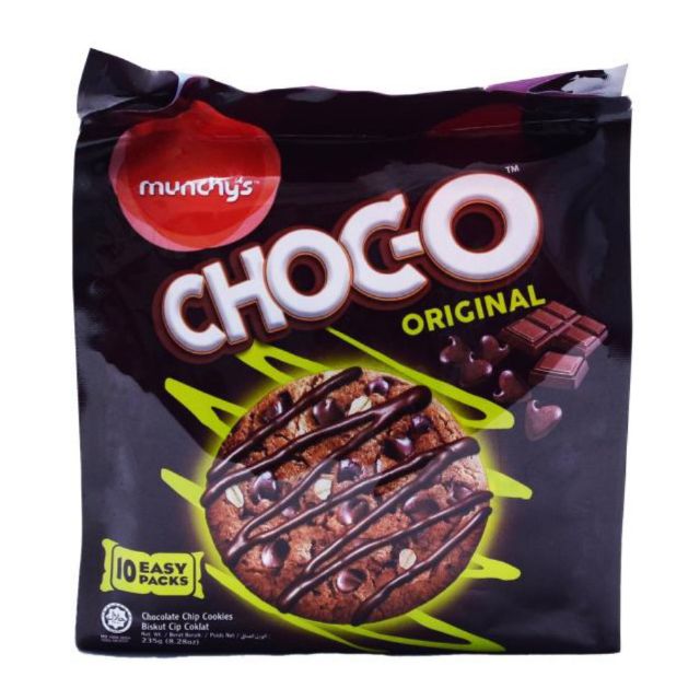 Biskut Munchy S Choc O 10packs 235g Shopee Singapore