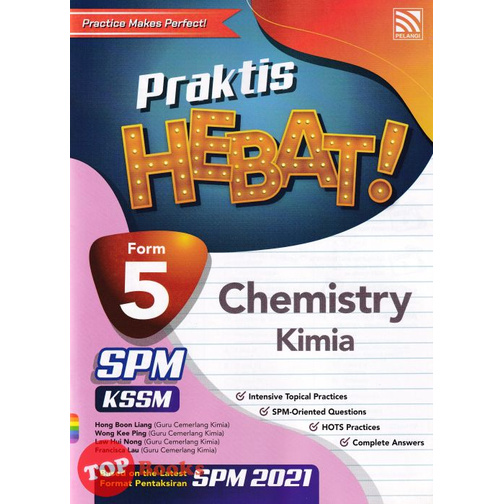 Chemistry spm format 2021